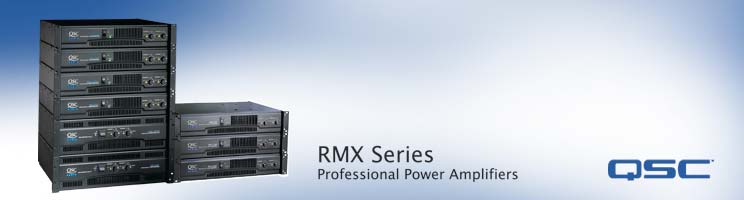 QSC RMX Power Amplifiers