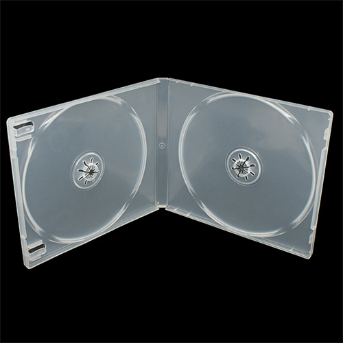 MediaSAFE Clear 2 Disc CD Poly Case