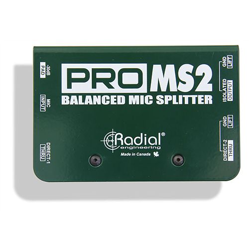 Radial (PROMS2) Microphone Splitter