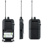 Shure P3R Wireless Bodypack Receiver back thumbnail