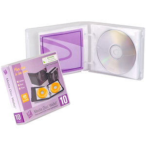 MediaSAFE Clear 10-Disc