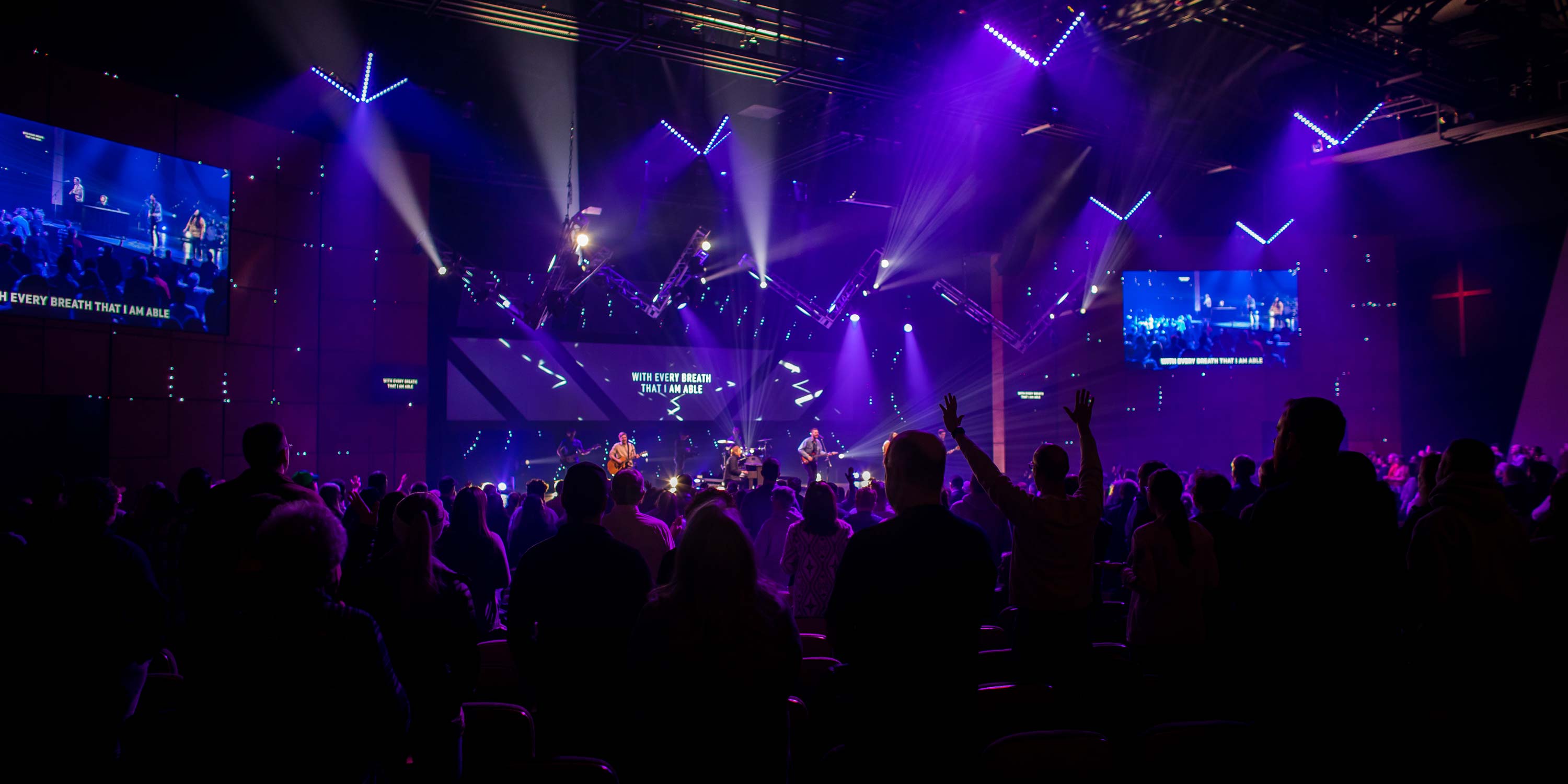 Church stage lighting design