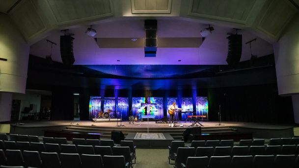church lighting and visual display