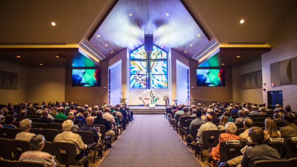 church lighting and visual display