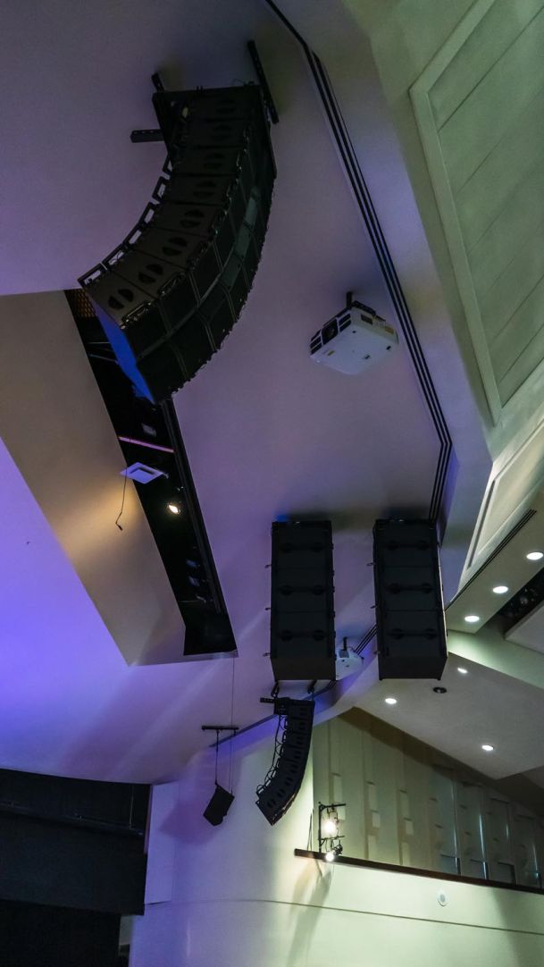 overhead speakers