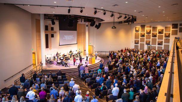 church lighting and visual display